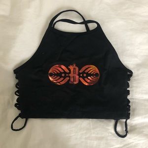 REFLECTIVE BASSNECTAR TOP